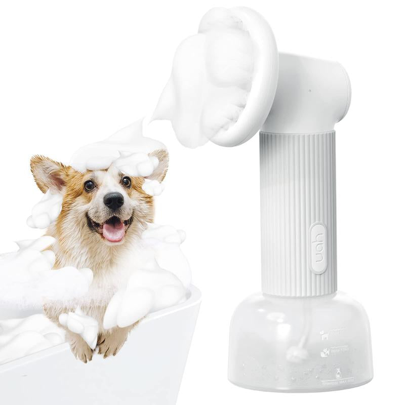 BubbleEase™ by Uahpet – Wireless Dog & Cat Scrubber with Built-in Suds System